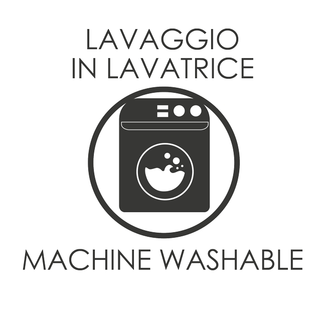 Lavaggio : A mano e in lavatrice 30°